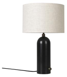 Stolní lampa GUBI, stmívatelné, Černá, Obývací pokoj, Mramor