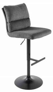 Invicta interior Barová židle Comfort manšestr šedá - 2ks