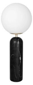 Stolní lampa Globen Lighting, Torrano, Černá, Obývací pokoj, Sklo, Design