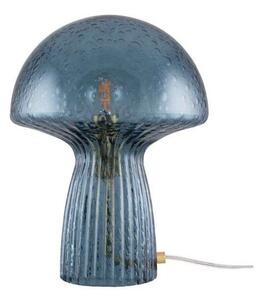 Stolní lampa Globen Lighting, Modrá, Obývací pokoj, Sklo