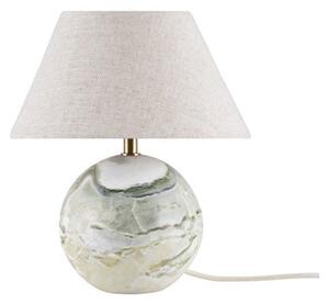 Stolní lampa Globen Lighting, Zelená, Obývací pokoj, Tkanina / Textil