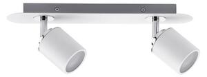 P 66718 Spotové svítidlo Tube bílá/chrom max.2x10W GU10 IP44 - PAULMANN