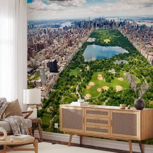Fototapeta Central Park - newyorský park uprostřed velkoměstských mrakodrapů