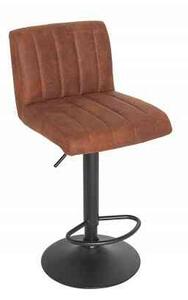 Invicta interior Barová židle Portland vintage hnědá - 2ks 38456