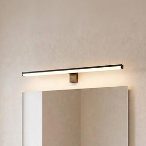 Trio Lighting LED nástěnné světlo Lino, černá matná/bílá, Černá, Koupelna, Hliník, Moderní
