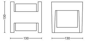 PH 16459/93/16 Arbour SVÍTIDLO VENKOVNÍ 16459/93/16 - Philips (915005193701)