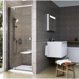 Ravak Pivot Sprchové dveře 90 cm, transparent/satin 03G70U00Z1 PDOP1-90