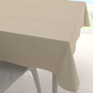 Biante Čtvercový ubrus/imitace broušené kůže Alcantara ALC-007 Krémově béžový 40x40 cm