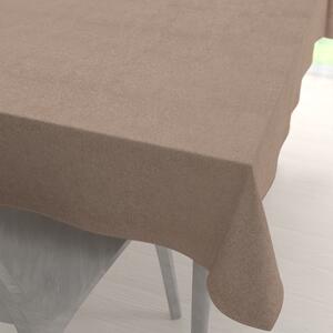 Biante Obdélníkový ubrus/imitace broušené kůže Alcantara ALC-006 Béžový 50x100 cm