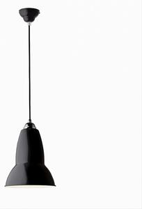 Závěsná svítidlo Anglepoise, Original 1227 Midi, stmívatelné, Černá, Obývací pokoj, Kov, Design