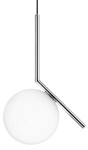 Závěsná svítidlo FLOS, IC S1, stmívatelné, Metalická, Obývací pokoj, Sklo, Design