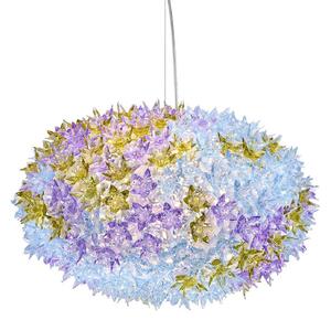 Závěsná svítidlo Kartell, Bloom S1, Fialová, Obývací pokoj, Plast, Design