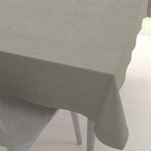 Biante Obdélníkový ubrus/imitace broušené kůže Alcantara ALC-014 Světle šedý 140x160 cm
