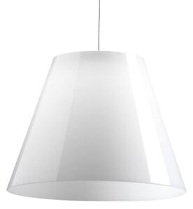 Závěsná svítidlo Rotaliana, Dina, Bílá, Obývací pokoj, Plast, Design