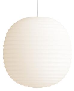 Závěsná svítidlo New Works, Lantern Small, stmívatelné, Bílá, Obývací pokoj, Sklo, Design