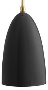 Závěsná svítidlo GUBI, Gräshoppa, stmívatelné, Černá, Obývací pokoj, Kov, Design