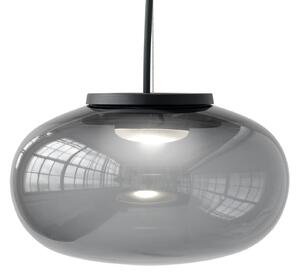 Závěsná svítidlo New Works, Karl-Johan Small, Černá, Obývací pokoj, Sklo, Design