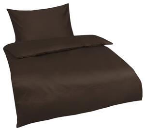 Povlečení Satin, hnědé