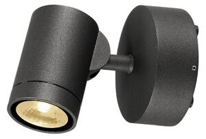 LA 233245 Nástěnné svítidlo HELIA, pískový antracit, 8 W LED, 3000K - BIG WHITE (SLV)