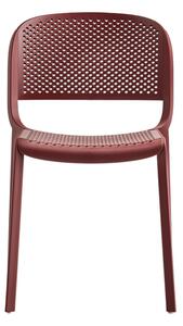 PEDRALI - Židle DOME 261 DS - červená