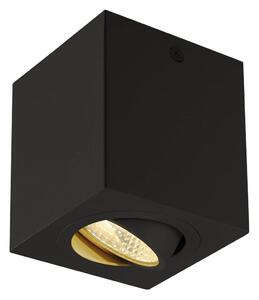 LA 113940 Nástavbové svítidlo TRILEDO SQUARE CL typu downlight, matné černé, LED, 6 W, 38°, 3000K, vč. ovladače - BIG WHITE (SLV)