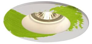 LA 148070 PLASTRA typu downlight, GU10, kulaté, bílá sádra - BIG WHITE (SLV)