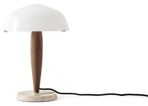 Stolní lampa &Tradition, stmívatelné, Dřevo, Obývací pokoj, Sklo, Moderní