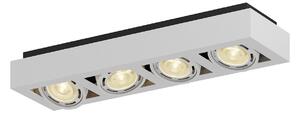 Stropní Lampa Arcchio, Ronka, stmívatelné, Bílá, Obývací pokoj, Kov, Moderní