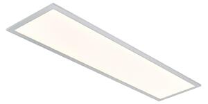 Stropní Lampa Lindby, Kjetil, stmívatelné, Šedá, Pracovna, Plast, Moderní