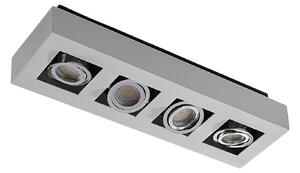 Stropní Lampa Arcchio, VINCE, stmívatelné, Bílá, Chodba, Hliník, Moderní