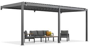 Lagos 3x6 Garden Point nástěnná terasová pergola antracitová