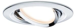 P 93880 Zápustné svítidlo LED Coin Slim IP23 kulaté 6,8W chrom 3ks stmívatelné, výklopné - PAULMANN