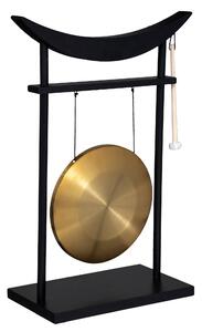 Čínský gong, kovový, dekorace, 69,5 cm