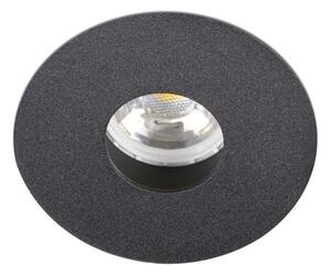 KHL K50130.01.RF.BK-BK.GU 501301RBBG Zápustné svítidlo DOT černé max.50W Ø80mm kulaté - KOHL-Lighting (starý kód: KHL K50130.BK.GU)