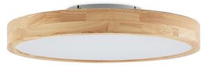 Stropní Lampa Lindby, Lanira, stmívatelné, Dřevo, Obývací pokoj, Dřevo, Moderní