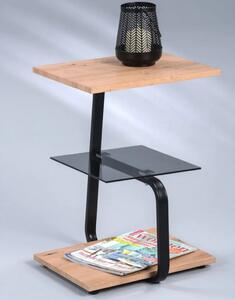 Odkládací stolek Lugana, dub artisan