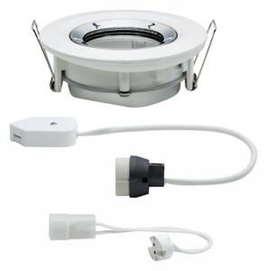 P 93663 Zápustné svítidlo Nova IP65 kulaté max. 35W bílá / chrom 1ks výklopné - PAULMANN