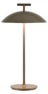 Venkovní svítidla Kartell, Mini Geen-A, stmívatelné, Bronzová / starobylá mosaz, Obývací pokoj, Kov, Design