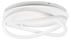 Stropní Lampa Lucande, Aldric, stmívatelné, Bílá, Obývací pokoj, Hliník, Moderní