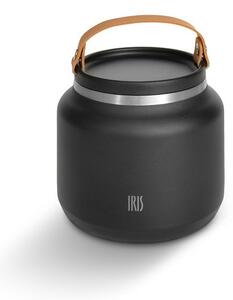 Termobox z nerezové oceli, 700ml, Iris Barcelona, černý