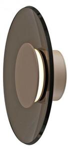 PAULNEUHAUS LED nástěnné svítidlo Pure Moon stmívatelné 2700K bronz / tmavý amber - PAUL NEUHAUS