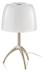 Stolní lampa Foscarini, Lumiere, Bílá, Obývací pokoj, Sklo, Design