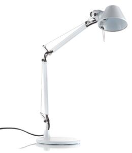 Stolní lampa Artemide, Tolomeo Micro, Bílá, Pracovna, Kov, Design