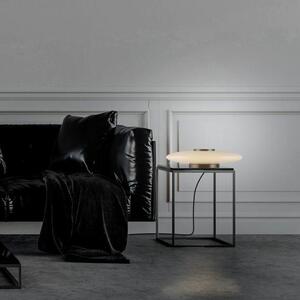 Paul Neuhaus Stolní LED lampa PURE Vitrum, ø 32 cm, 2700K stmívatelná, dotykový stmívač Barva: Hnědá