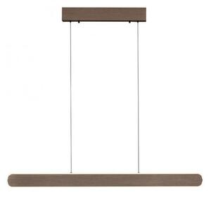 Paul Neuhaus Závěsné LED svítidlo ADRIANA, 56W, v. 180 cm, CCT 2700-5000K, elektricky nastavitelná výška Barva: Hnědá