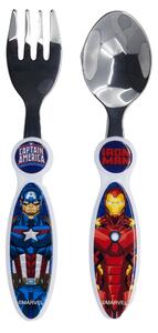 Dětský nerezový příbor, 2ks, 4+, Stor, Avengers