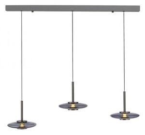 Paul Neuhaus Závěsné LED svítidlo PURE VITRUM, 34W, ø 22 cm, 2700K Barva: Hnědá-opalová