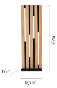 Paul Neuhaus Stolní LED lampa Q-AKUSTIK, 15W, v. 60 cm, ZigBee, CCT 2700-5000K