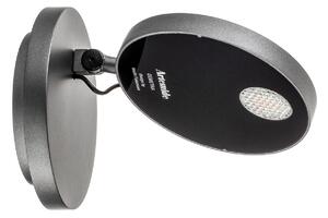 Nástěnná Svítidla Artemide, Demetra Spotlight, stmívatelné, Černá, Obývací pokoj, Kov, Design
