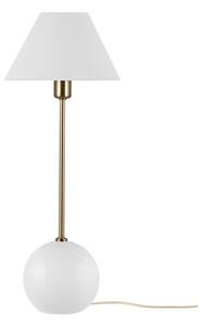 Stolní lampa Globen Lighting, Bílá, Obývací pokoj, Sklo